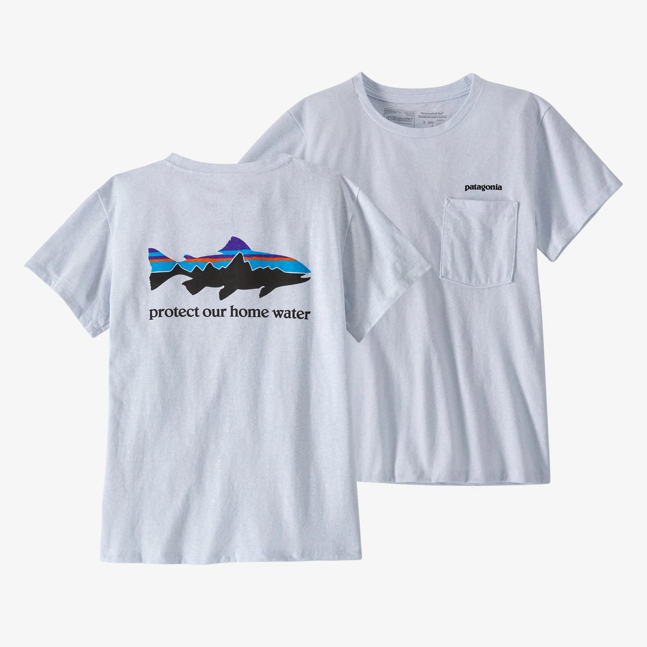 Home Water Trout Pocket Tee