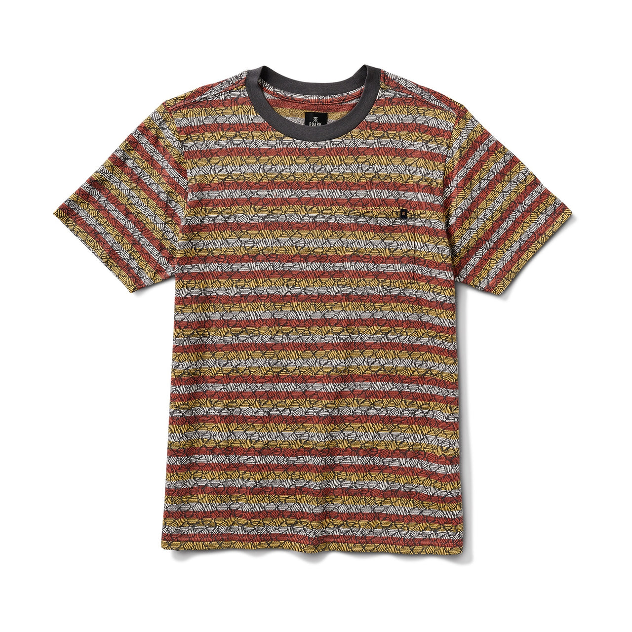 Journey Jacquard Crew Knit Tee